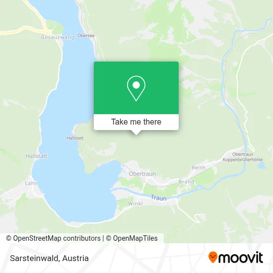 Sarsteinwald map