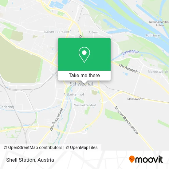 Shell Station map