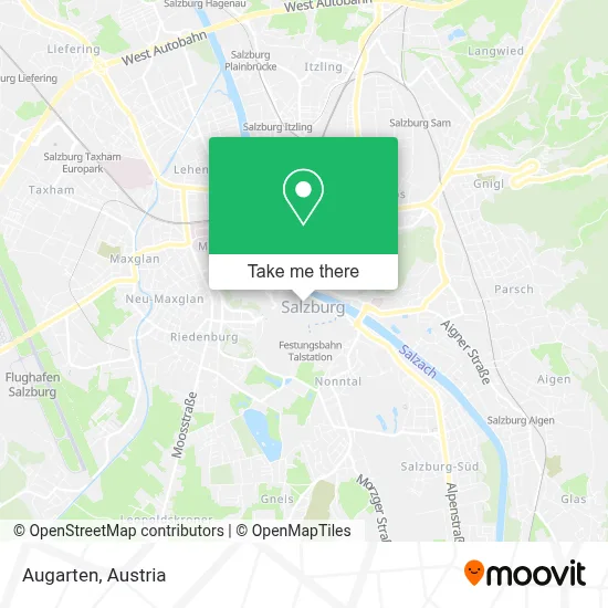 Augarten map