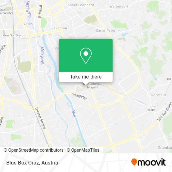 Blue Box Graz map