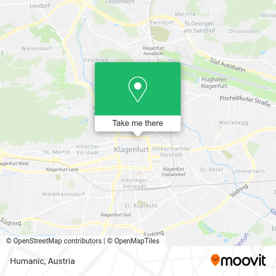 Humanic map
