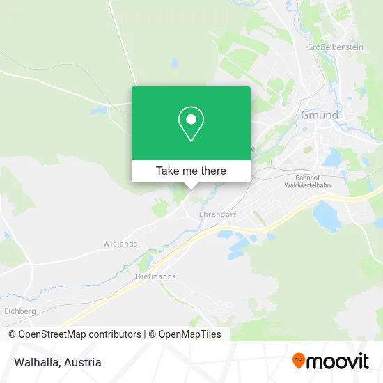 Walhalla map