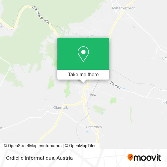 Ordiclic Informatique map