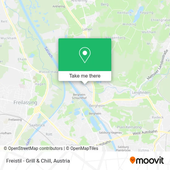 Freistil - Grill & Chill map
