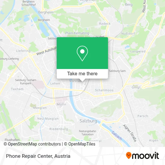 Phone Repair Center map