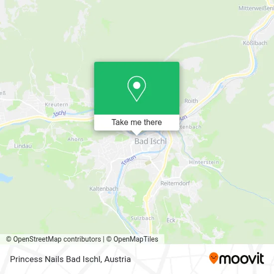 Princess Nails Bad Ischl map