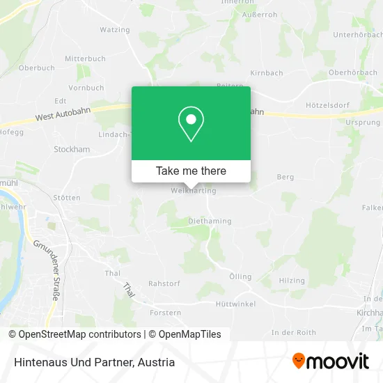 Hintenaus Und Partner map