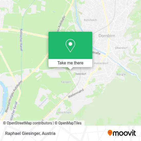 Raphael Giesinger map