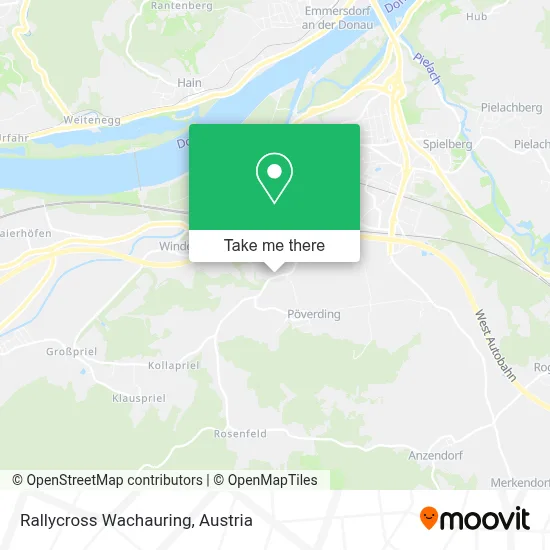 Rallycross Wachauring map