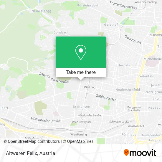 Altwaren Felix map