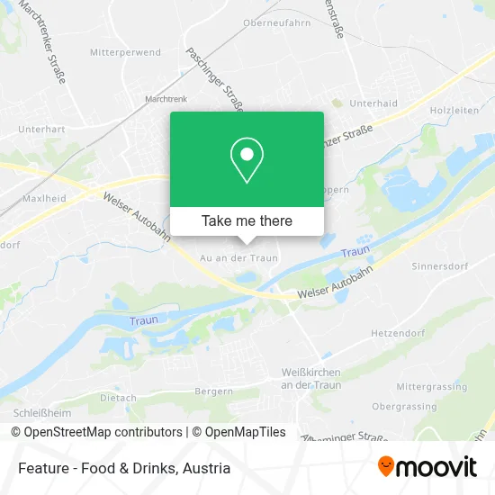 Feature - Food & Drinks map