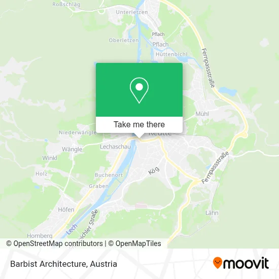 Barbist Architecture map