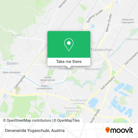 Devananda Yogaschule map