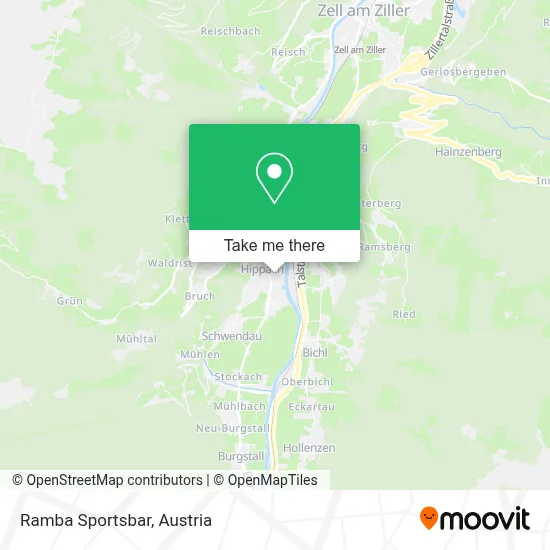 Ramba Sportsbar map