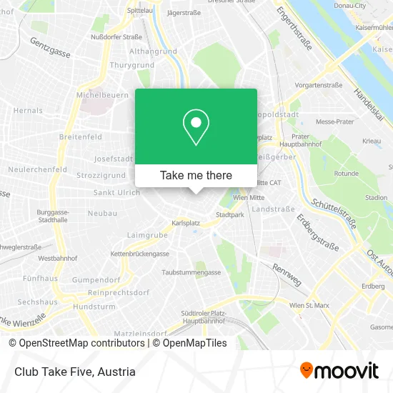 Club Take Five map