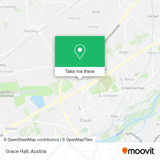 Grace Hall map