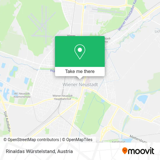Rinaldas Würstelstand map