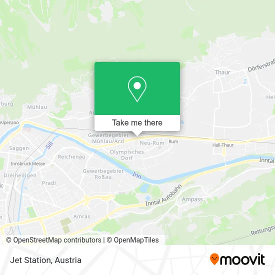 Jet Station map