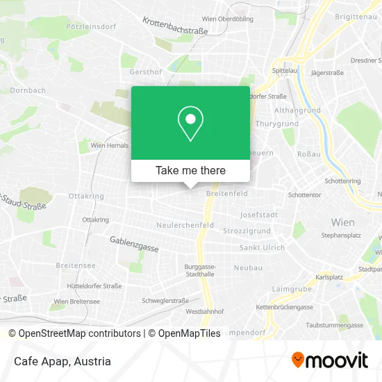 Cafe Apap map