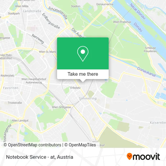 Notebook Service - at map