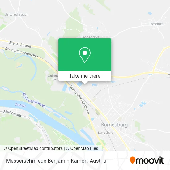 Messerschmiede Benjamin Kamon map