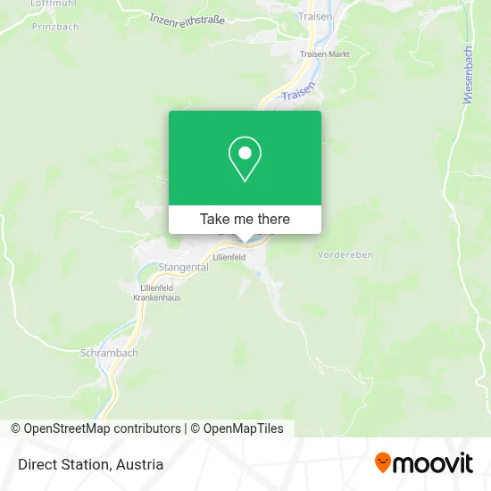 Direct Station map