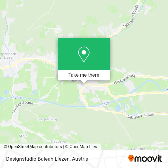 Designstudio Baleah Liezen map