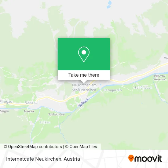 Internetcafe Neukirchen map