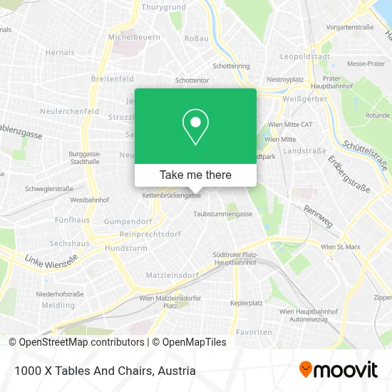 1000 X Tables And Chairs map