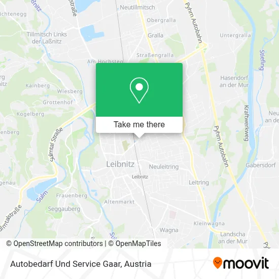 Autobedarf Und Service Gaar map