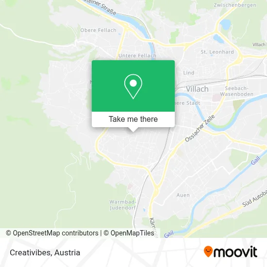 Creativibes map