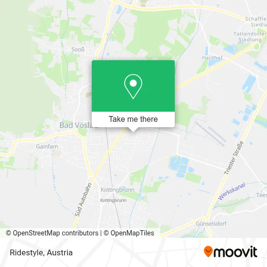 Ridestyle map