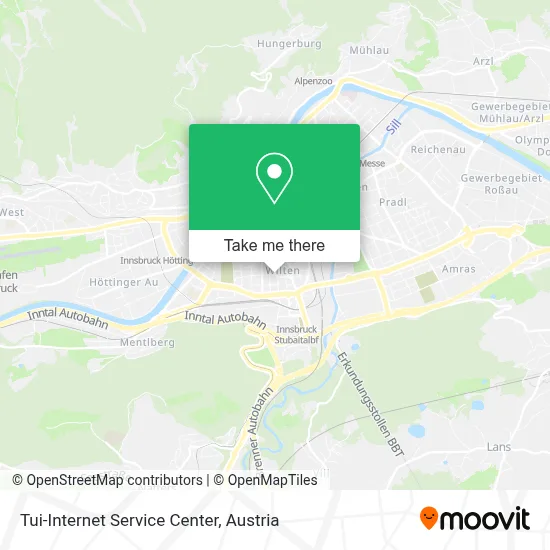 Tui-Internet Service Center map