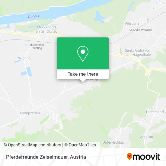 Pferdefreunde Zeiselmauer map