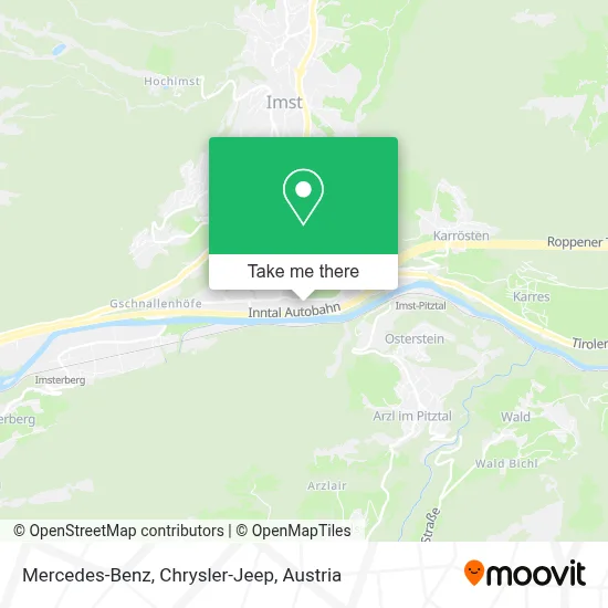 Mercedes-Benz, Chrysler-Jeep map