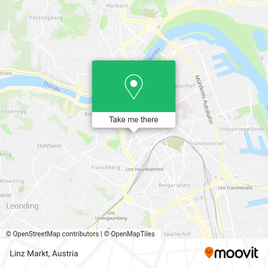 Linz Markt map