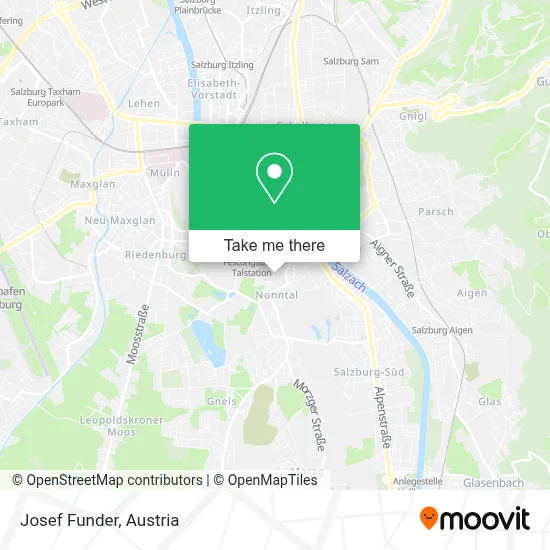Josef Funder map