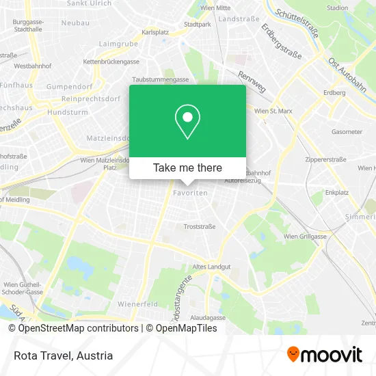Rota Travel map