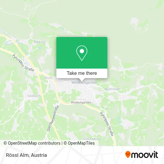 Rössl Alm map
