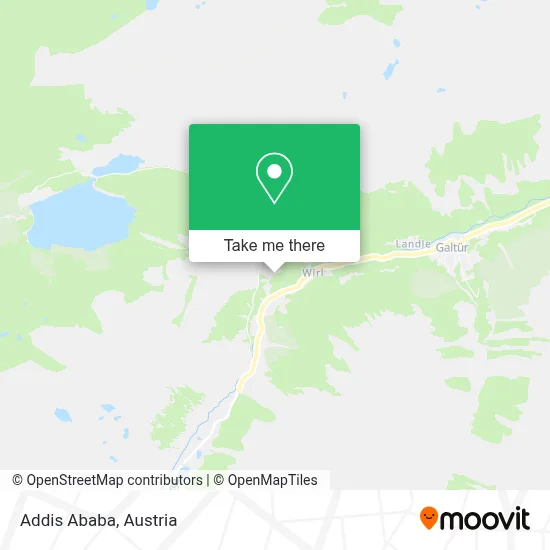Addis Abeba map