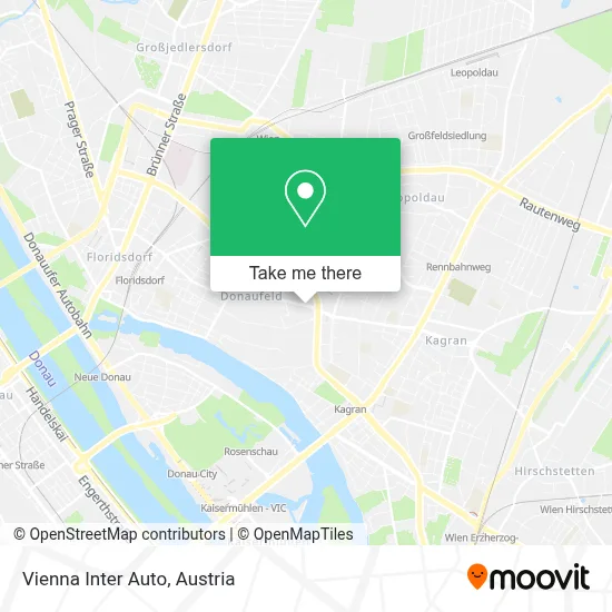 Vienna Inter Auto map