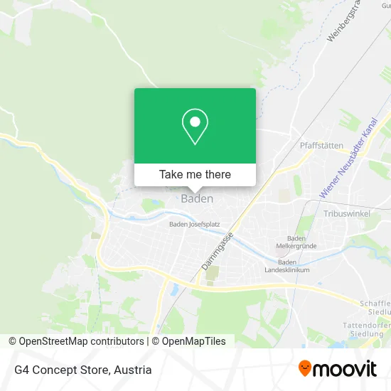 G4 Concept Store map