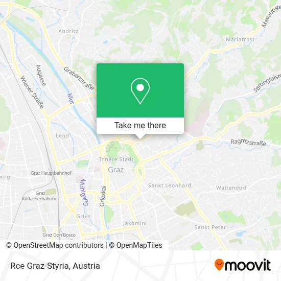 Rce Graz-Styria map