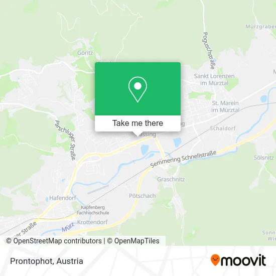 Prontophot map
