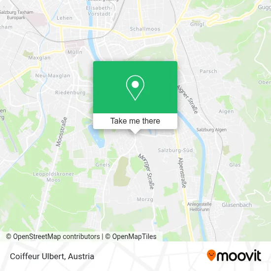 Coiffeur Ulbert map