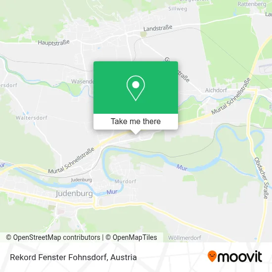 Rekord Fenster Fohnsdorf map