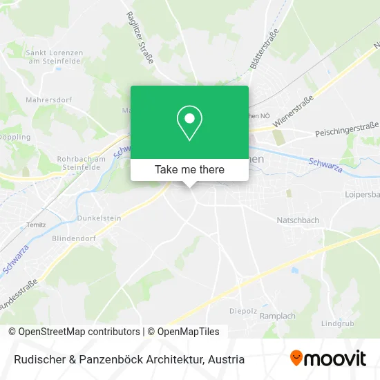 Rudischer & Panzenböck Architektur map