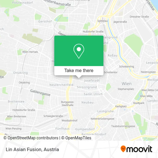 Lin Asian Fusion map