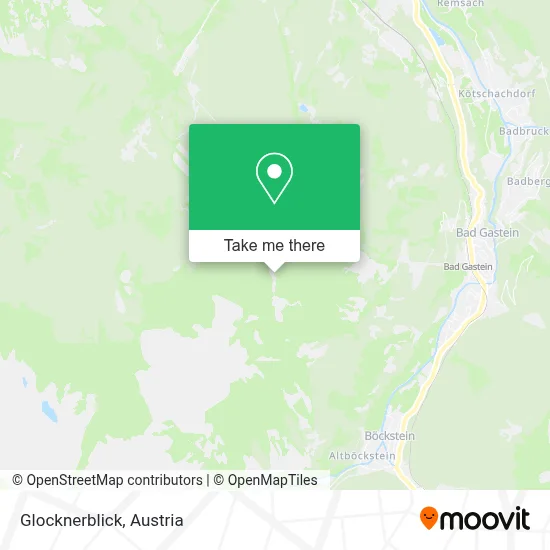 Glocknerblick map
