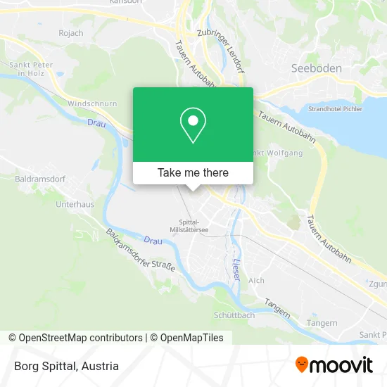 Borg Spittal map